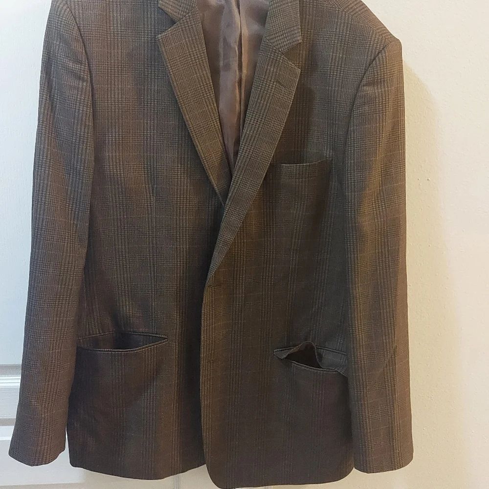 Mario Rossi Men's Brown Blazer Size 46L
